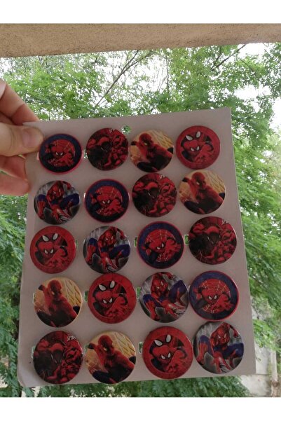 Bluokbeauty 5 adet Trend çanta okul moda örümcek adam broş rozet