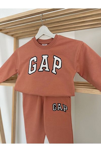 GAP Kids طقم بدلة رياضية للأطفال عالي الجودة / طقم علوي سفلي للأطفال
