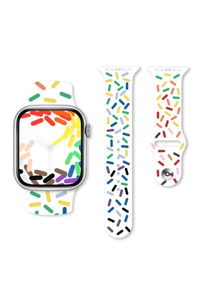 PSGT Apple Watch Uyumlu 42mm 44mm 45mm 49mm 1/2/3/4/5/6/se/7/8/ultra Kordon g...