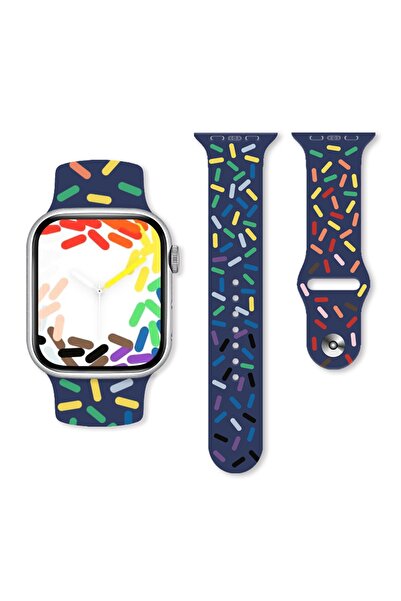 PSGT Watch Uyumlu 42mm 44mm 45mm 49mm 1/2/3/4/5/6/se/7/8/ultra Kordon gökkuşa...