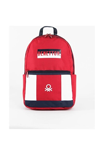 United Colors of Benetton 04287 Шкільний рюкзак червоний