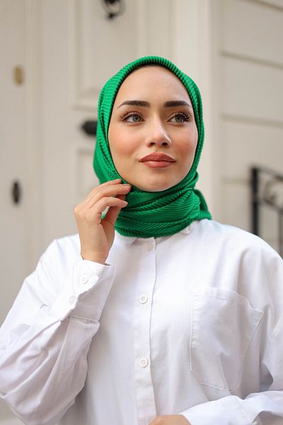shalby Πλισέ Φουλάρι Hijab Benetton