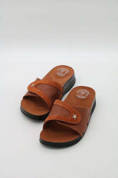 ORİNOR Orthopedic and Anatomical Comfort Hallux Valgus Epin Slippers - 100% Genuine Leather