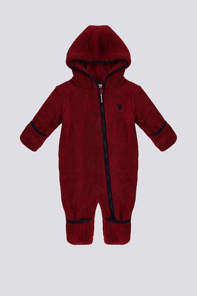 Maroon polo jumpsuit hotsell