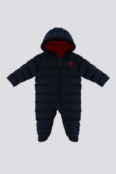 U.S. Polo Assn. U.S. Polo Assn Cream Inside Polar Cosmonaut Baby Coat