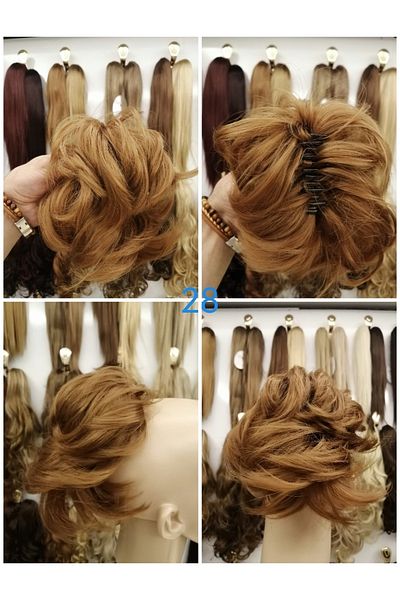 DENİZ Bun hair with pinch buckle