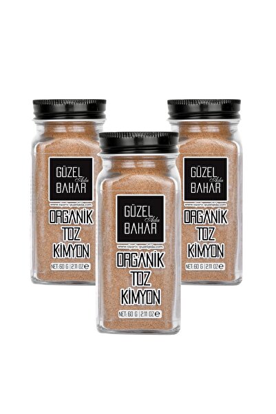 Güzel Ada Gıda Organik Kimyon 3x60 gr