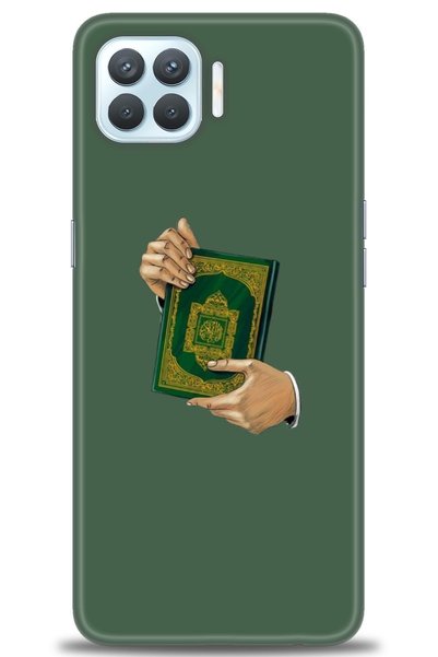 MRCİLETİSİM حافظة مطبوعة عالية الدقة لهاتف اوبو رينو 4 لايت - تحذير + واقي شا...