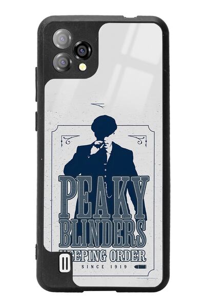 Spoyi حافظة هاتف لامعة لهاتف Reeder P13 Blue Plus 2022 Peaky Blinders مع تصمي...