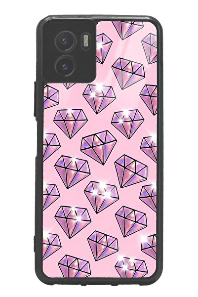 Spoyi Vivo Y15S Diamond Design Glossy Phone Case