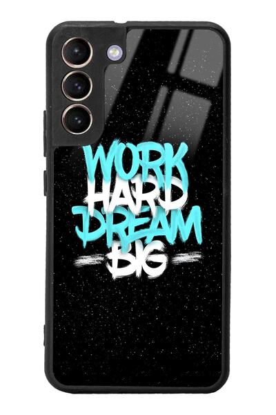 Spoyi Samsung S22 Plus Space Motto Design Glossy Phone Case