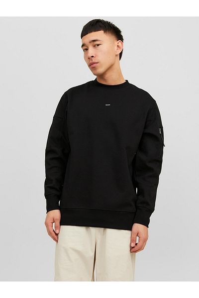 Jack & Jones 12240222 Men's Sweatshirt - Zipper Detailed