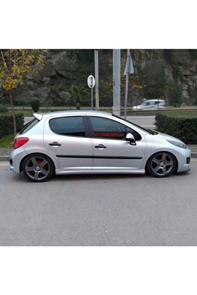 NamTuning Peugeot 207 Uyumlu Yan Marşpiyel Eki Plastik Boyasız