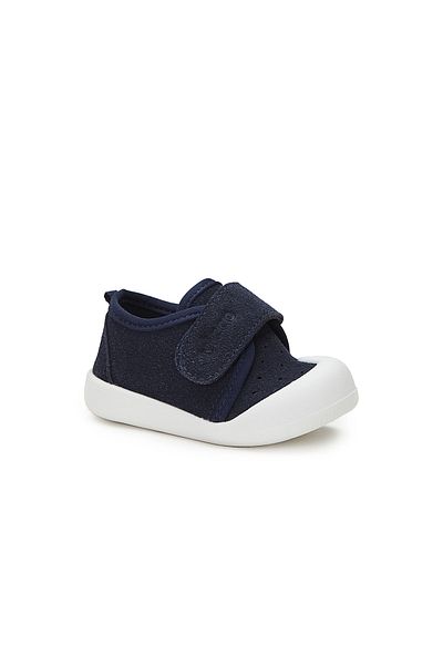 Vicco Anka Model Basic Baby Boy and Child First Step Casual Shoes - Navy Blue Slippers