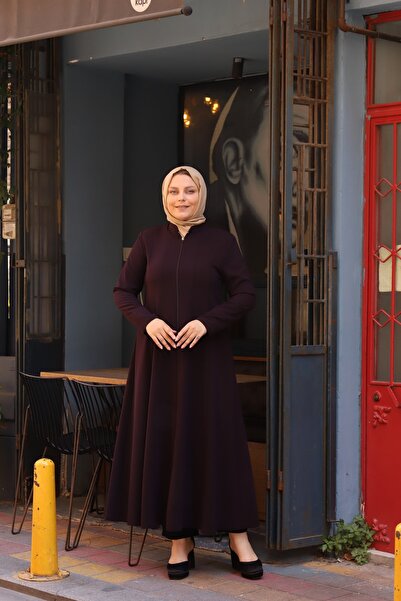 ECALAMODE Summer Mevlana Claret Red Ferace