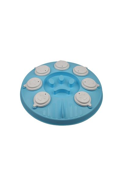 Glipet Cat Dog Puzzle and Slow Food Bowl