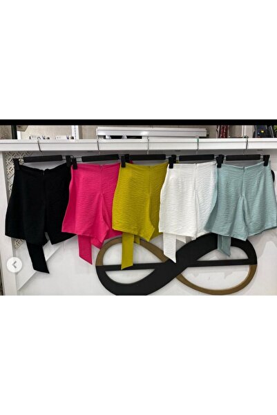 superb&isters FRONT TIE SHORTS