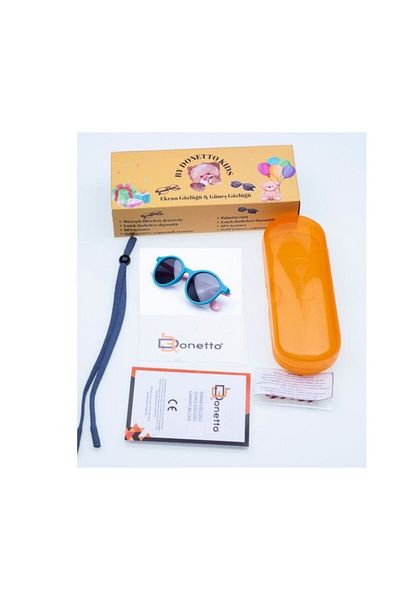 By Donetto Matte Turquoise Pink - 7-15 YEARS (100% UV Protection) Polarized Children's Sunglasses