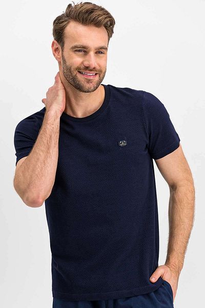 Arnetta Σετ ανδρικές πιτζάμες Bubble Navy Blue
