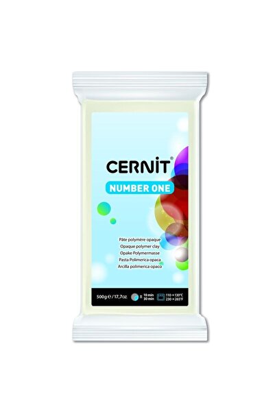 Cernit Number One Polimer Kil 500 gr 027 Whıte Opaque