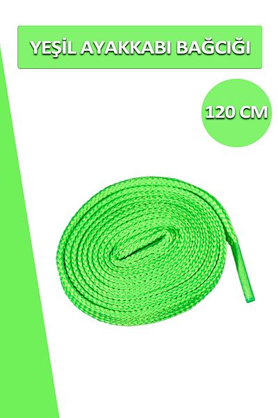 Dopar Green Shoelace Flat Laces 120 Cm