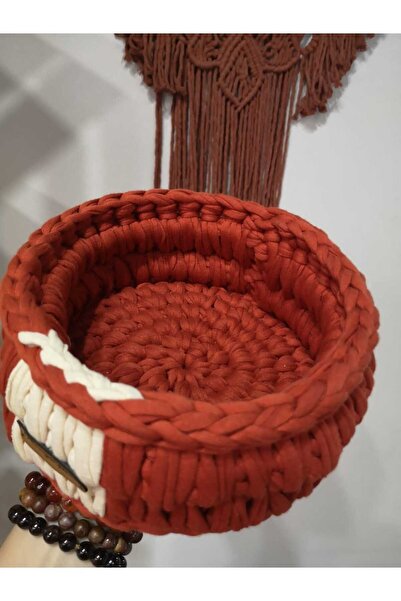 His Art Workshop Combed Basket Cinnamon Color