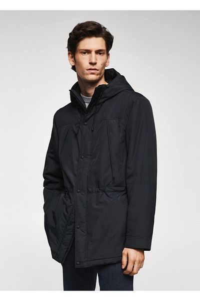MANGO Man Gesteppter, wasserdichter Parka