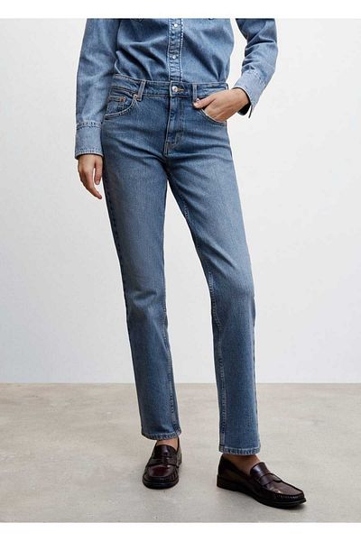 MANGO Woman Blugi Medium Confort Dğz Cut