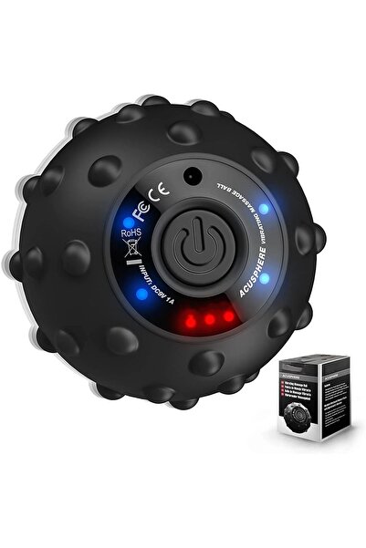 TRN Life Sırt Ayak Bel Tüm Vücut İçin Titreşimli Masaj Topu, Yoga Pilates Fit...