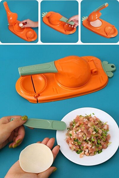 Buffer ® Stylish Practical Pastry Ravioli Pulp Pressing Pastry Making Mold with Carrot Design