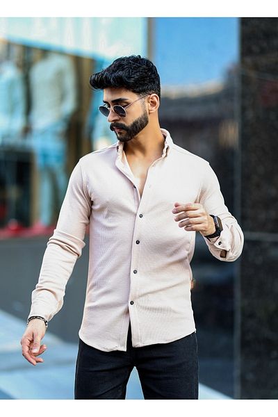 YNGMENCLASS SLIMFIT ΠΟΥΚΑΜΙΣΟ ΜΕ ΛΥΚΡΑ