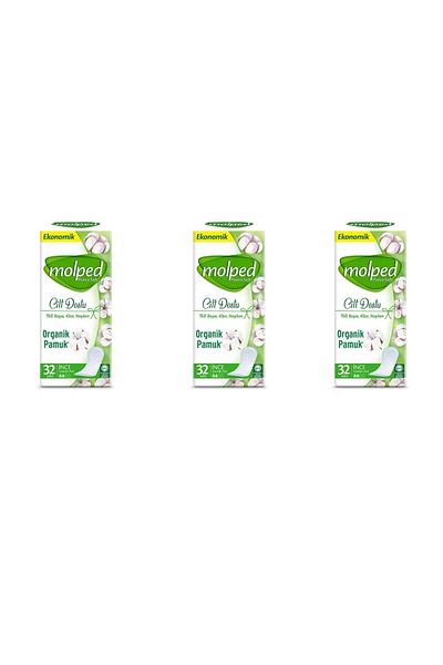 Molped Pure & Soft Thin Daily Pad 32 Pack 3X32