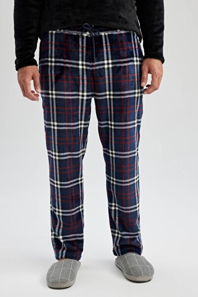 DeFacto Kapesní kostkovaný spodní díl na spaní Regular Fit A5770ax23au