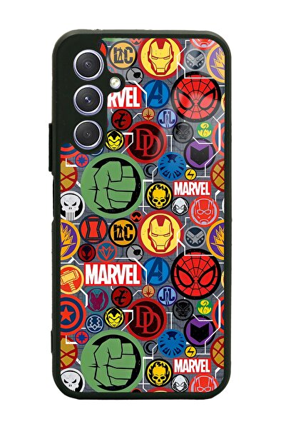 Spoyi Samsung A24 Marvel Face Tasarımlı Glossy Telefon Kılıfı