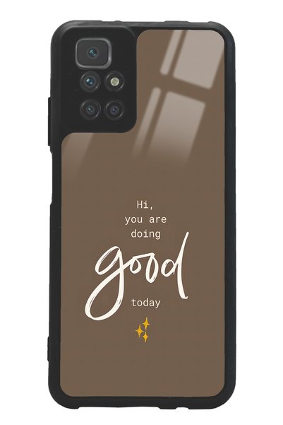 Spoyi Xiaomi Redmi 10 Good Today Designed Glossy Phone Case