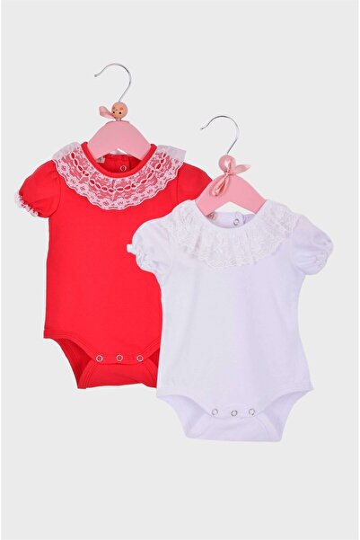 Minora طقم ملابس داخلية من الدانتيل للفتيات الصغيرات مكون من قطعتين