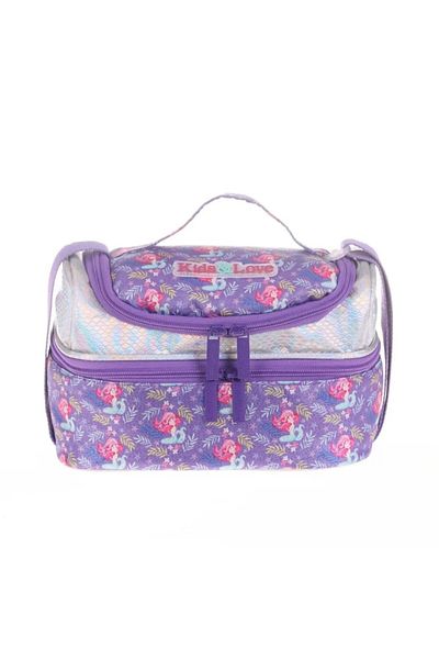 KAUKKO Kaukko Kids&Love Lunchbox Mirrored-Silvery Mermaid L7097
