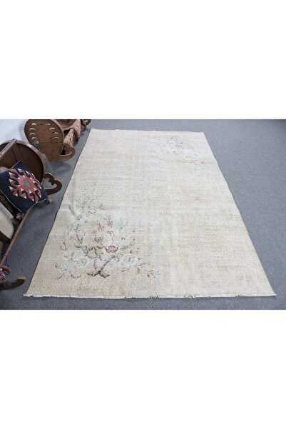 Kayra Export El Dokuma Halı, Bej Yün Halı, Nostaljik Halı, Uşak Halı, Oturma ...