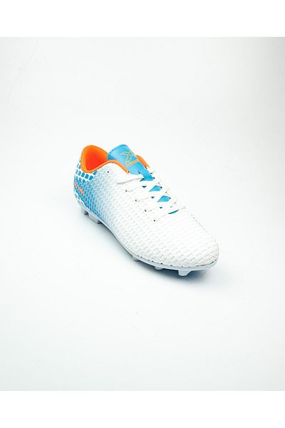 Kinetix 101394851 Sergi White Pantofi Fotbal Baieti