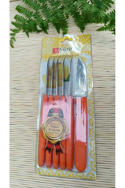 Sürbisa Sürmene Sürbisa Fruit Knife 6 Pieces 61007