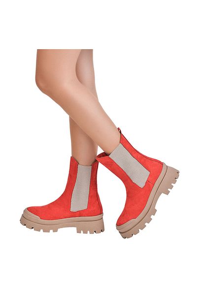 NOOSY Women's Red Boots