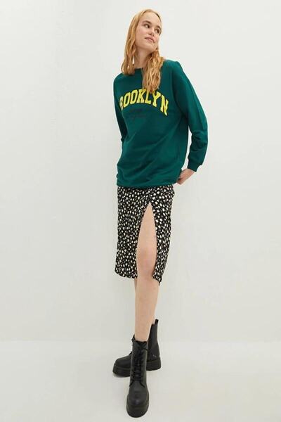 LC Waikiki Fustă damă din viscoză cu modele florale