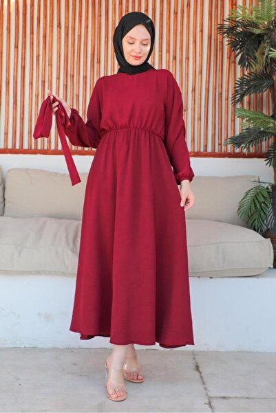 benguen 424-1Aerobin Hidžáb Šaty Claret Red
