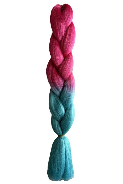 Eva Peruk Afrika Örgüsü Rasta Ve Box Braid Için Sentetik Saç 100 Gram - Renkl...