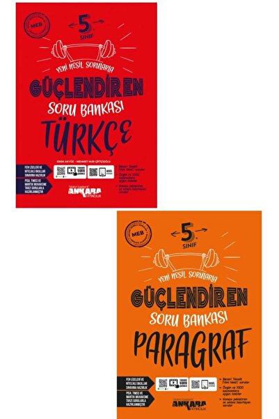 Ankara Yayıncılık Ankara 5.sınıf Türkçe Paragraf Güçlendiren Soru Bankası Set...