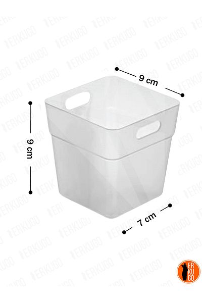 ERKUGO Set of 6 Refrigerator & Door Organizer, Organizer Box, Kitchen Organizer, Refrigerator Organizer