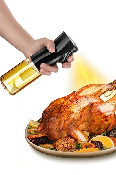 Buffer ® Çok Amaçlı Cam Şişe Püskürtmeli Dağıtıcı Spreyli Yağdanlık Limonluk Sirke Sosluk