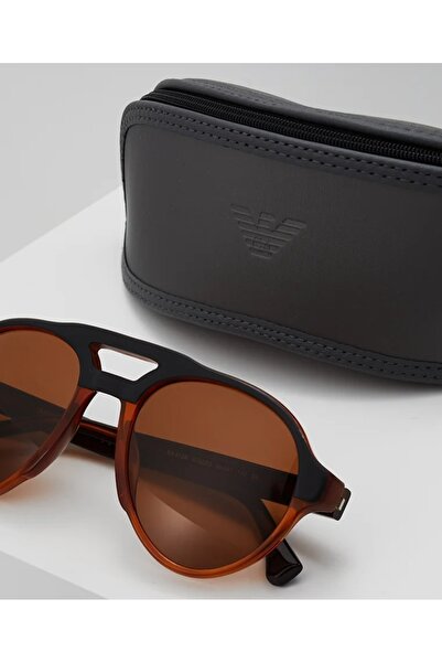 Emporio Armani EMPORIO ARMANİ ĞÜNEŞ GÖZLÜĞÜ KEMİK DAMLA MODELİ İKİ RENK ( KOL...