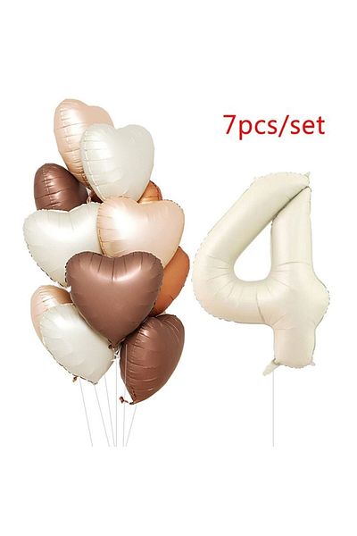 Mini Parti Mini Party Store Cream Caramel Balloon Set