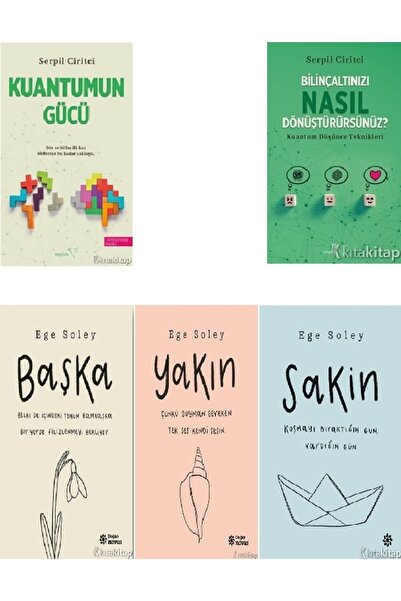 Kronik Kitap Kuantumun Gücü-Bilinçaltınızı Nasıl Dönüştürürsünüz?-Başka-Yakın-Sakin-Serpil Ciritci-Ege Soley
